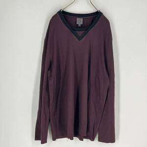 XL calvin Klein カルバンクライン Tシャツ ブラウン 長袖 リユース ultramto ts1223