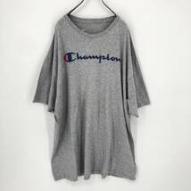 サイズ不明 Champion チャンピオン Tシャツ グレー 半袖 リユース ultramto ts1270_画像1