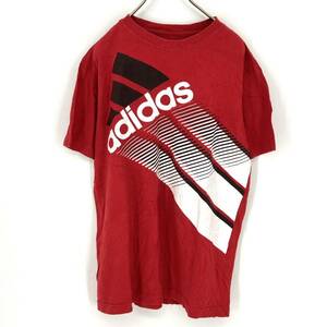 L(レディース) adidas アディダス Tシャツ レッド 半袖 リユース ultramto ts1283