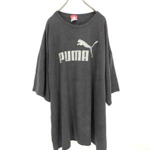 XXL PUMA プーマ Tシャツ ブラック 半袖 リユース ultramto ts1354