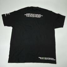 XL ALSTYLE Tシャツ ブラック バックプリント 半袖 リユース ultramto ts1368_画像2