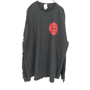 XL GILDAN ギルダン Tシャツ ブラック 長袖 リユース ultramto ts1403