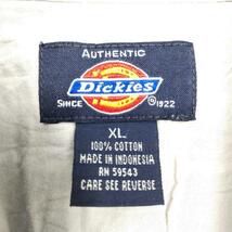 Dickies チェックシャツ XL ネイビー US古着 アメカジ ヴィンテージ リユース ultramto MHS0018_画像3