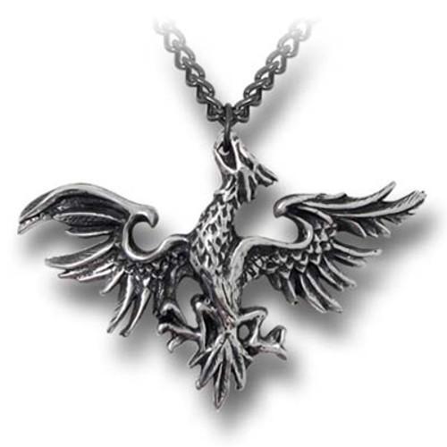 ALCHEMY GOTHIC: Mettle Eagle Pendant