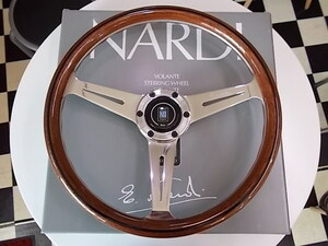 NARDI　ナルディ Classic Vite　N161　Viteウッド＆ポリッシュスポーク ３６０mm　送料無料