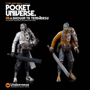 アンダーバース 1/18 UV POCKET UNIVERSE TOMORROW KINGS SHOGUN TK HEBUNKATT 2体セット 新品 UNDERVERSE 検) ホットトイズ THREE A TK