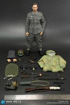 DID 1/6 WW2 ドイツ国防軍 陸軍 狙撃兵 スナイパー ウォルフガング 未開封新品 D80163 検) 3R DAMTOYS Facepoolfigure Facepoolfigure_画像9