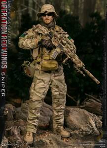 DAMTOYS 1/6 米海軍特殊部隊 ネイビーシールズ SDVチーム1 レッドウィング作戦 スナイパー 未開封新品 78085 検） ホットトイズ DID