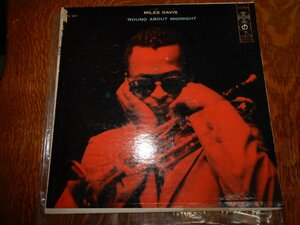 ☆本日目玉特別企画☆LP33☆Miles Davis ☆round about midnight☆Us Columbia CL949☆6EYE,深溝DG☆☆