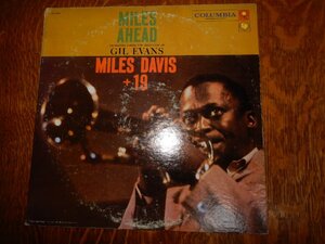 ☆本日目玉特別企画☆LP33☆Miles Davis☆Miles Ahead☆GIL EVANS☆MILES DAVIS+19☆Us Columbia CL1041☆6EYE,深溝☆きれいなレコード面