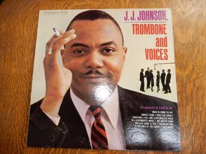 ☆本日目玉特別企画☆LP33☆J.J. JOHNSON TROMBONE AND VOICES☆Us Columbia CL1547、1960年☆6EYE,深溝、手書き刻印あり☆無傷できれい