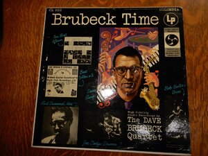 ☆本日目玉特別企画☆LP 33☆☆CL-622☆ DAVE BRUBECK Quartet☆Brubeck Time☆ 1955 ☆US Columbia☆6EYE,深溝DG☆きれいなレコード