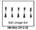 ☆WALKERA　パーツ ☆HM-Mini CP-Z-20 Ball linkage set☆ (B-2)☆スマートレター対応