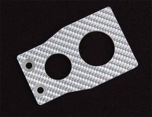 ☆パーツ ☆【Xtreme】ESK012-C :Carbon frame spare parts - Gyro mount plate (1 pcs)☆ (A-5)☆スマートレター対応