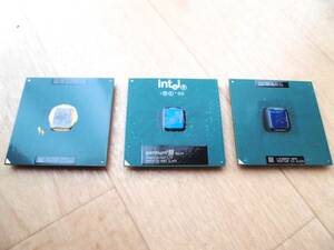 Pentium III 1GHz SL5×2+SL4×1 計3個　動作確認済
