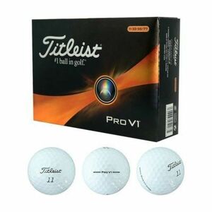 【2023年モデル】２ダース(24個) タイトリスト PRO V1『ダブルナンバー』Titleist