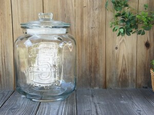 Dalton Glass Cookie Jar Glass Saving Container Contained Container Rice Rice Stocker