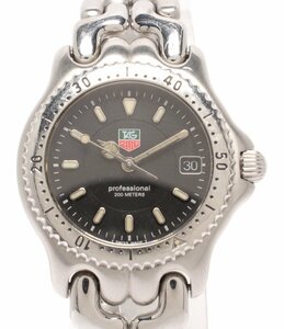 タグホイヤー 腕時計 プロフェッショナル WG1213-K0 セル クオーツ ブラック メンズ TAG Heuer [0202]
