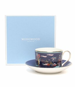美品 ウェッジウッド カップ＆ソーサー ブルーパゴダ BLUE PAGODA WEDGWOOD [0502]