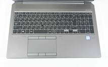 HP Zbook 15 G5 Mobile Workstation/Core i7-8750H/メモリ32G/新品 NVMe SSD 1TB/15.6インチ /高解像度1920X1080/Windows 11/中古ノート_画像3