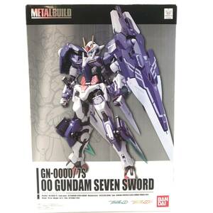 □中古品□ BADNAI バンダイ フィギュア METAL BUILD GN-0000/7S ダブルオーガンダム セブンソード 機動戦士ガンダム00 ダブルオー 開封品