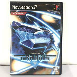 □中古品□ KONAMI コナミ ゲームソフト PS2 プレイステーション２ソフト グラディウスV 動作確認済み
