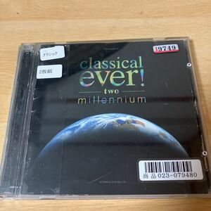 2CD　クラシカル エヴァー ミレニアム ever！two millennium/VA/40曲/ レンタル落ち