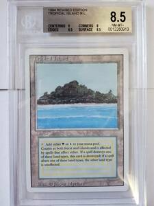 ●MTG● RV Tropical Island(英語 BGS 8.5)