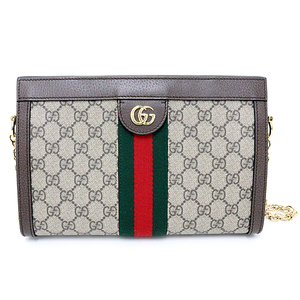 グッチ GUCCI オフィディア GG スモール ショルダーバッグ GGスプリーム キャンバス 503877 ゴールド金具 未使用品