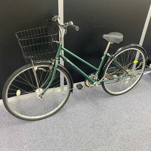 静2494(103)-3/OS3000【静岡】Ai fonto Cycle Spot 27インチ 自転車 部品 パーツ フレーム サイクリング 緑 グリーン