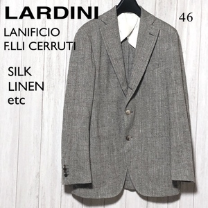 Lardini return 3b куртка 46/Lardini Cheruti Fabric Silk Hais твид