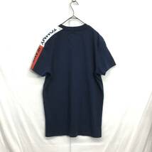 HZ9867★TOMMY JEANS : フラッグロゴプリントTシャツ★S★ネイビー トミージーンズ_画像4