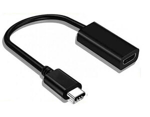 【送料無料】Type C to HDMI 変換アダプタ USB-C HDMI 変換ケーブル 4Kビデオ対応 大画面テレビで動画視聴