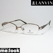 LANVIN　ランバン 日本製　made in Japan レディース 眼鏡 メガネ フレーム VLC541J-0A40-49 度付可 ブラウン_画像1