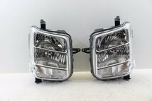 美品/破損無　エブリー　エブリィ　DA17W　ヘッドライト　左右　LE14C6329　キセノン　HID　レべ付　299438-299439_画像1