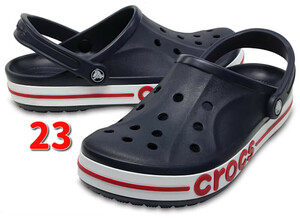 送料無料【23cm】バヤバンド クロッグ クロックス BAYABAND CLOG CROCS カラー: Navy / Pepper　ネイビー/ペッパー