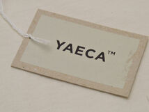 ヤエカ STOCK YAECA 33021 コットン Tシャツ/カットソー 半袖 Mサイズ オフホワイト(KUSAKI YELLOW) メンズ j_p F-S4387_画像4