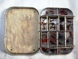 *** Rare Vintage Wheatley Fly Box Over 80 Years Ago For Collector * ho i tray fly box ***