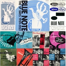 [Lサイズ]Blue Note （ブルーノート） 1940年代 SP時代 カタログ ジャズTシャツ マニア向け グレー_画像3