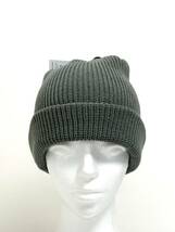 VOLCOM ボルコム D5832202AGV③ ビーニー FullStoneBeanie シンプルなニット帽 ロゴ刺繍 Logo グリーン色系 ヴォルコム 新品 即決 送料無料_画像2