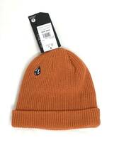 VOLCOM ボルコム D5832202PUM① ビーニー FullStoneBeanie シンプルなニット帽 ロゴ刺繍 Logo かぼちゃ色 ヴォルコム 新品 即決 送料無料_画像6