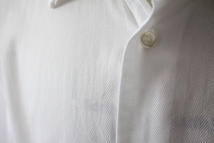 【NAUTICA】ノーティカ　ダブルカフスシャツ　白シャツ　ワイシャツ　長袖シャツ　ブランド古着　　ドレスシャツ_画像7