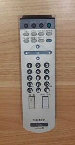 【動作品】SONY テレビ用リモコン RM-J928 ソニー テレビ リモコン 