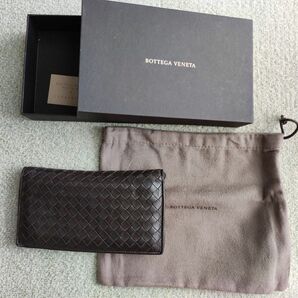 【中古】BOTTEGA VENETA 二つ折長財布 レザー