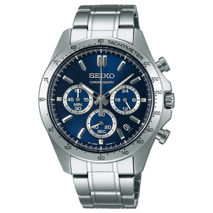  wristwatch SEIKO Seiko SBTR011 battery type quarts chronograph new goods unused regular goods free shipping 