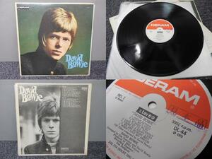 DAVID BOWIE・デビット・ボウイー　/　デビュー・アルバム (見本品・レア・国内盤) 　 　 LP盤・DL-44