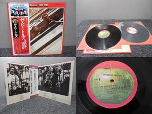 THE BEATLES・ザ・ビートルズ / 1962-1966年 (2枚組・帯あり・国内盤) 　 　 LP盤・EAS-77003-4