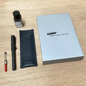 LAMY safari 万年筆 LAMY 筆記用具 コンバーター ペンケース 万年筆インク 竹墨 セット サファリ ペンシース