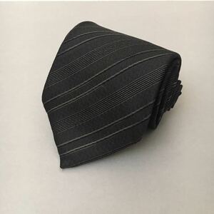 im product stripe necktie silk business I m Pro duct silk rice field middle . light .isei dark gray 