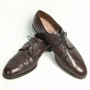 ALLEN EDMONDS アレンエドモンズ Tom.Dick.Harry ウイングチップ ビジネスシューズ バーガンディ サイズ10.5B　27.0-28.0 管NO.WZD-120